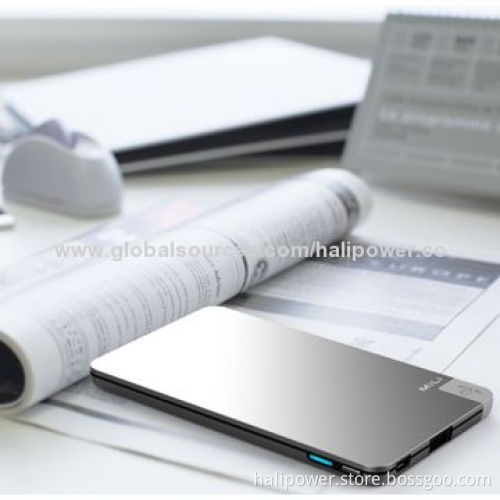 10,000mAh Capacity Ultra-thin Power Bank for Smart Phone